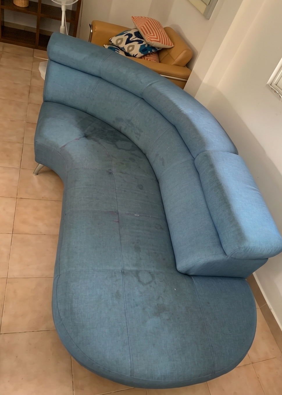 Sillón antes